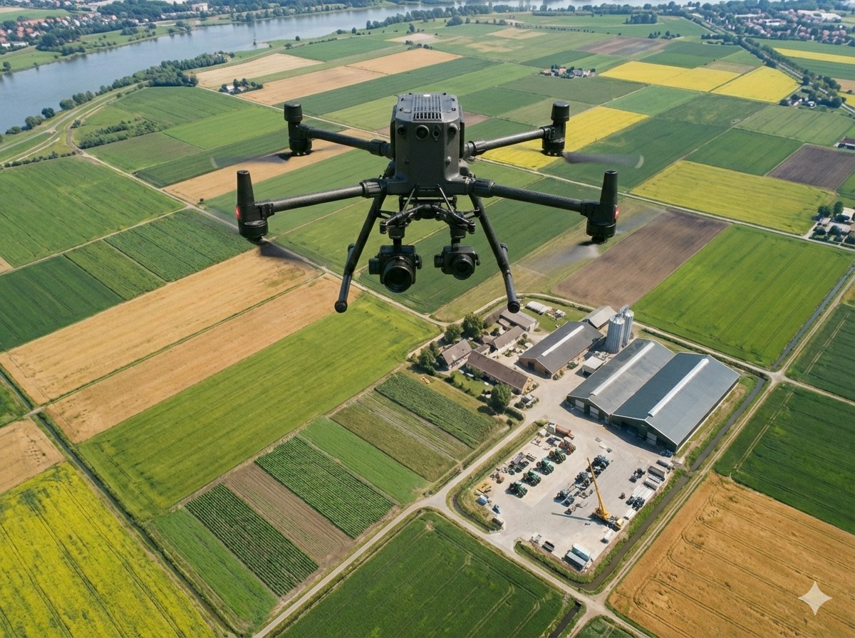 Riprese aeree terreni agricoltura