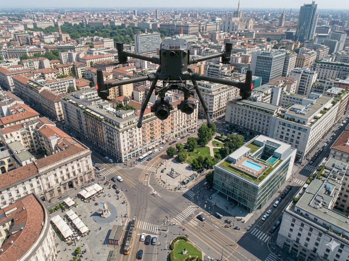 Riprese aeree immobili