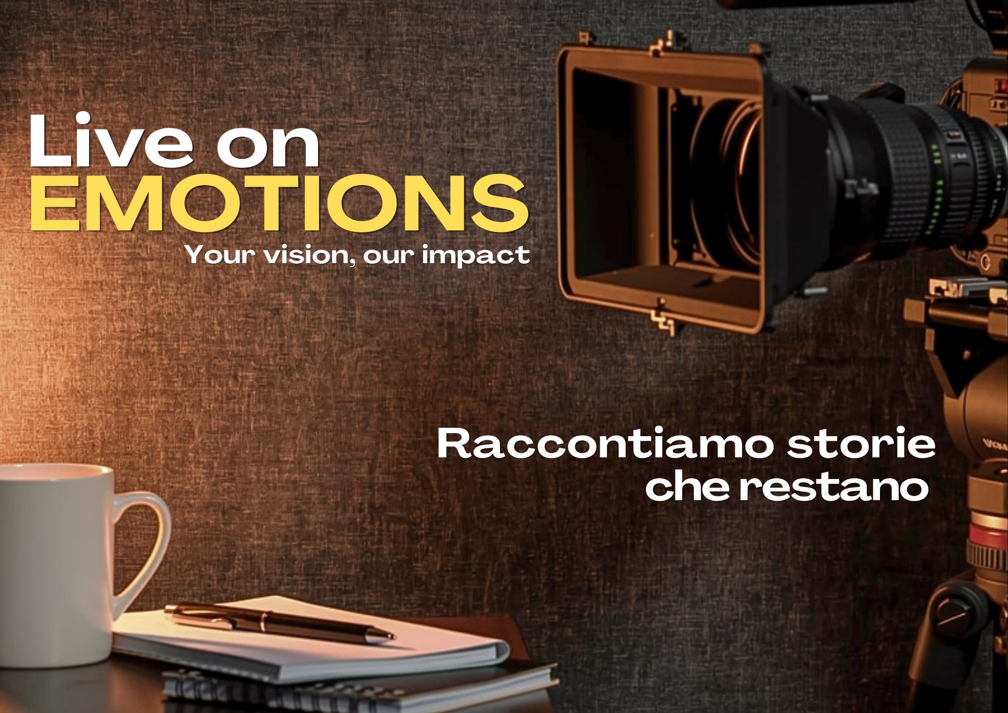 Live on Emotions — Raccontiamo storie che restano